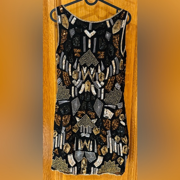 Mango sparkling embroidered dress - Picture 3 of 6